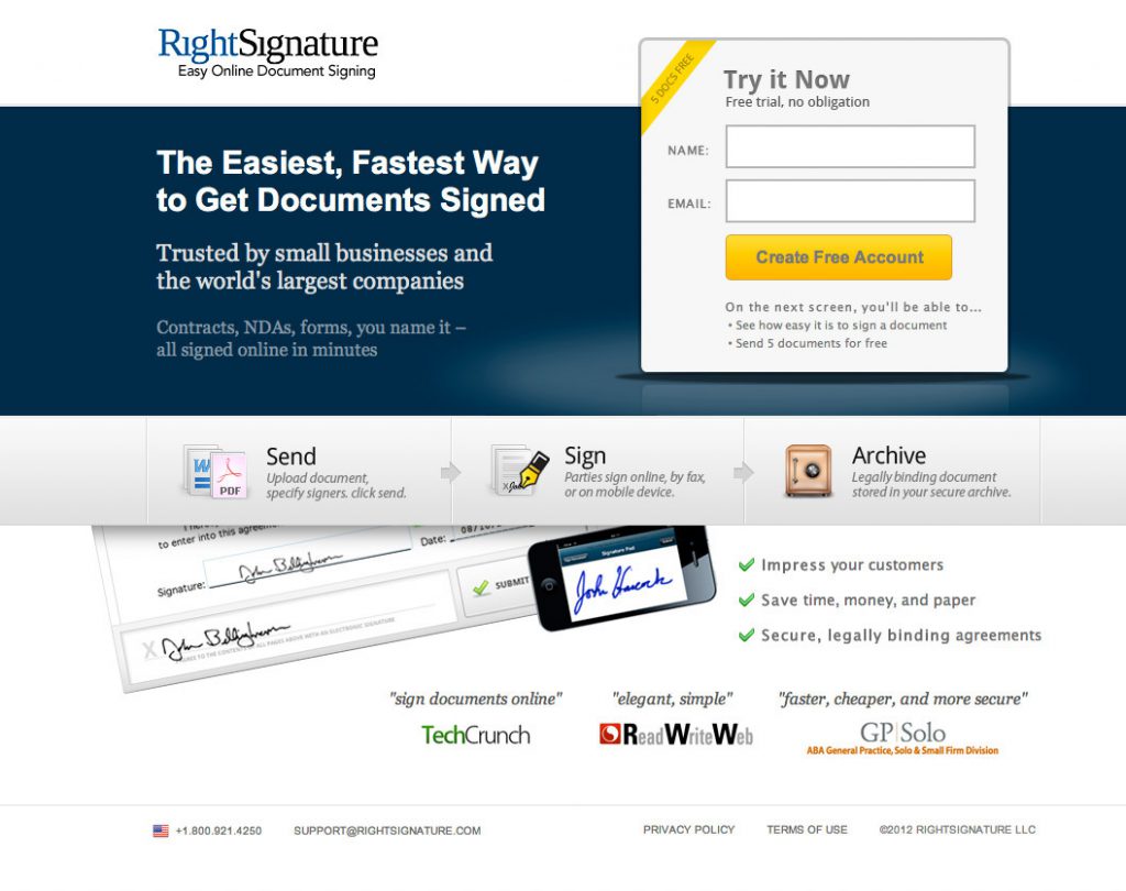 right-signature
